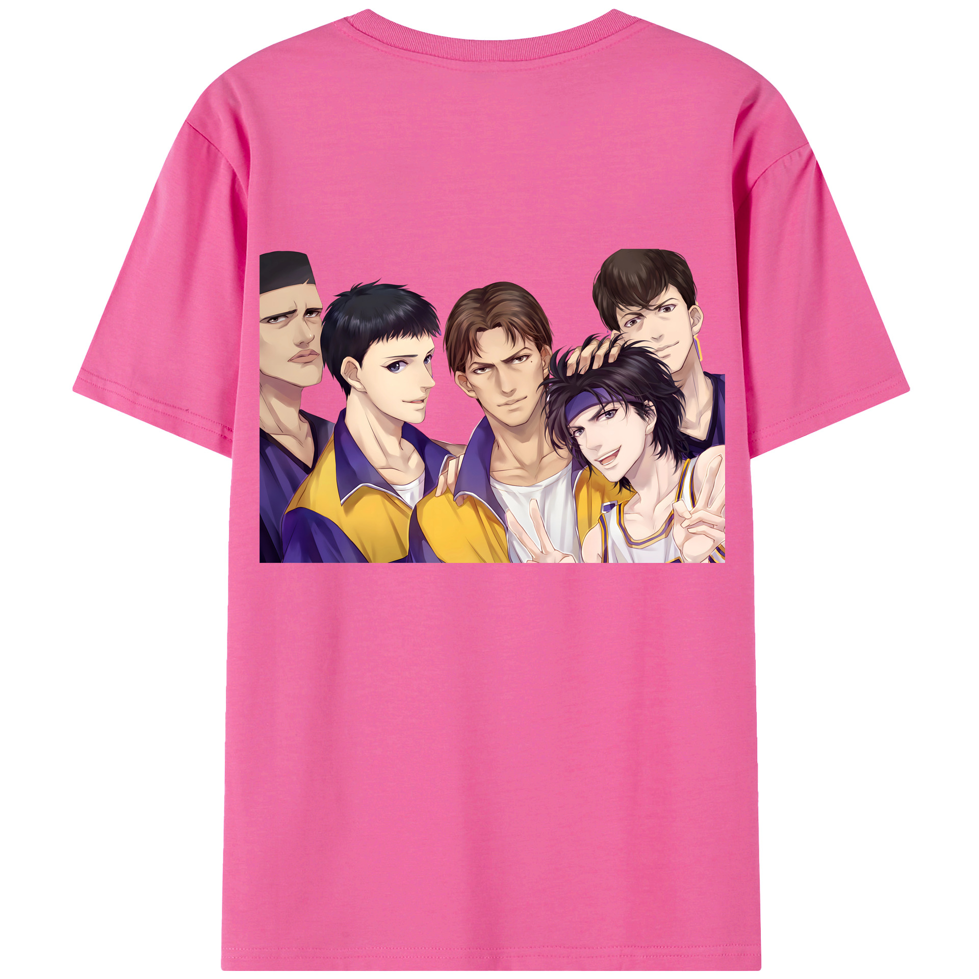 SLAM DUNK／スラムダンク レディース半袖Tシャツ(バックプリント)